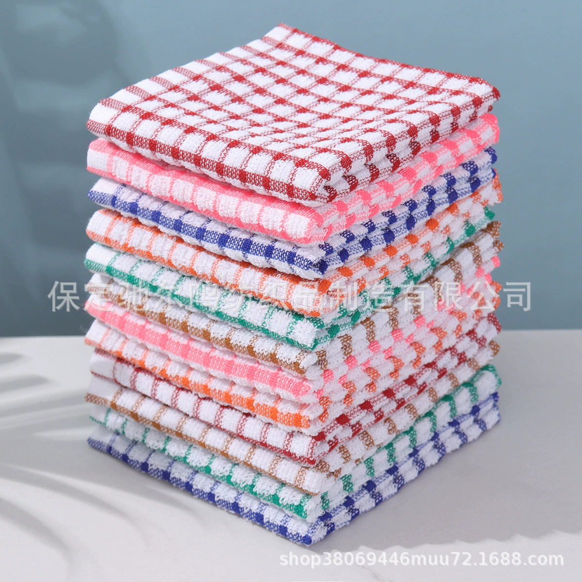 90G Yarn Dyed Tea Towel Factory Direct Sales Tea Towel 40*65CM Kitchen