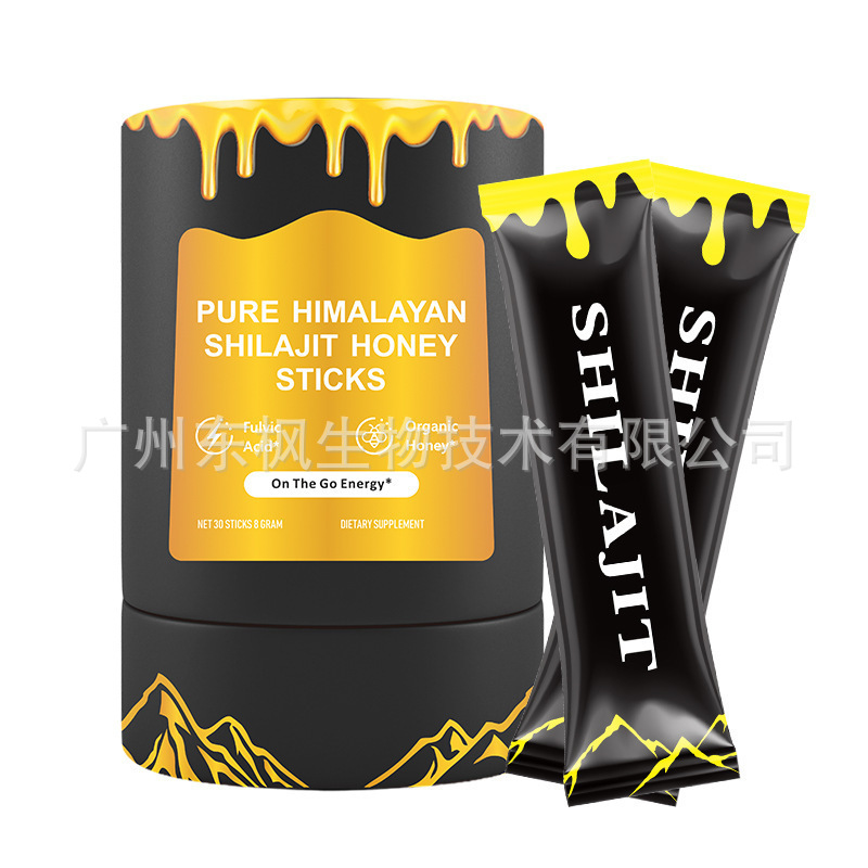 Cross-Border Spot Shilajit Honey Sticks Boxed 30 Pieces Factory Direct Sale