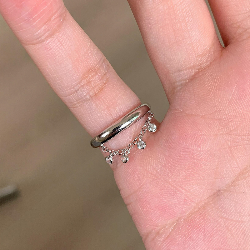 Stylish Fidget Ring For Anxiety Relief And Quiet Stress Control_voghion.com