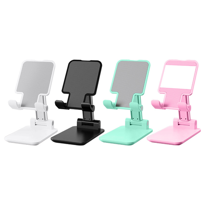 Soporte de teléfono móvil de escritorio personalizado logotipo retráctil plegable en vivo grabación patrón de impresión DIY regalos de campaña publicitaria