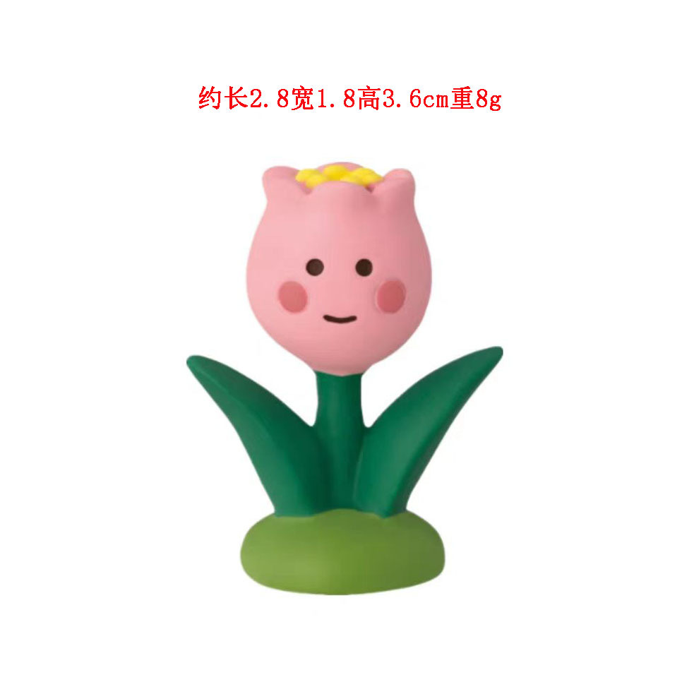 핑크 튤립 꽃