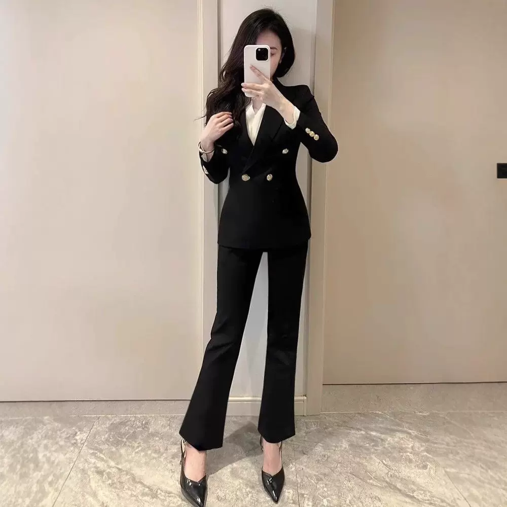 职业西装外套女正装商务气质2026新款大学生面试工作服气质小西装