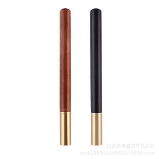 Manufacturer Wooden Retro Pen Business Brass Wooden Pen Orb Metal Signature Pen Sample Logo Gel Pen Set