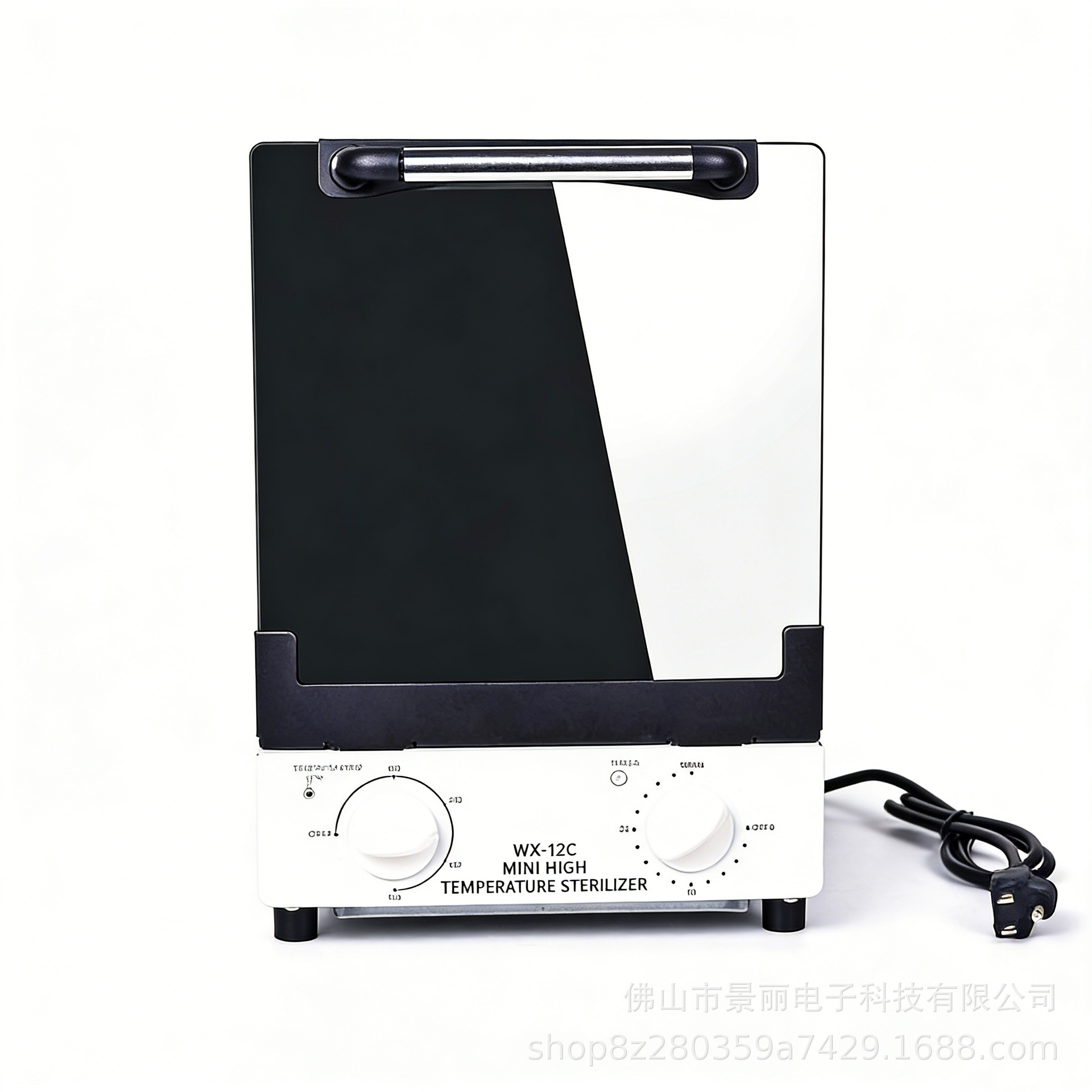 Esterilizador de herramientas WX-12C, alta temperatura/infrarrojos, para uñas, tijeras, alicates, caja de desinfección portátil