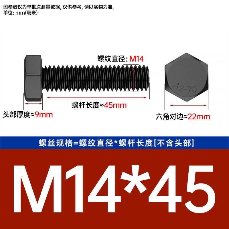 Болт BO PIN COMPANY 14х45
