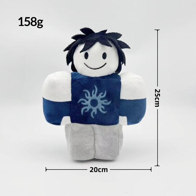 跨境新品forsaken  two time roblox 毛绒公仔玩偶娃娃|undefined
