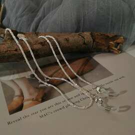 铜质感波光粼粼满天星ins冷淡风眼镜链防丢口罩链耳机链潮流简约