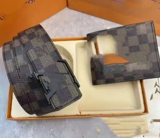メンズ LV ベルト 二層純牛革 若者向けトレンドカジュアルパンツベルト 若者向けベルトトレンド|undefined