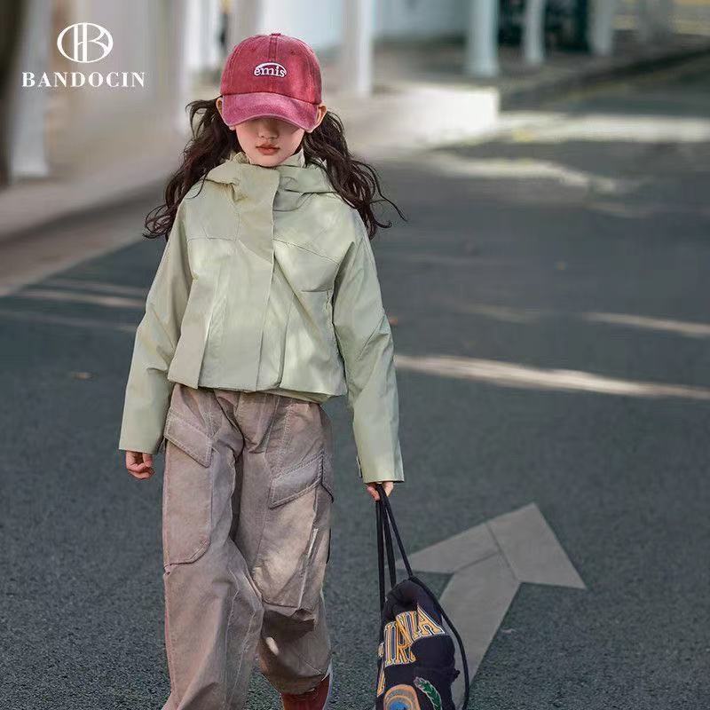 Spring short sports children's jacket