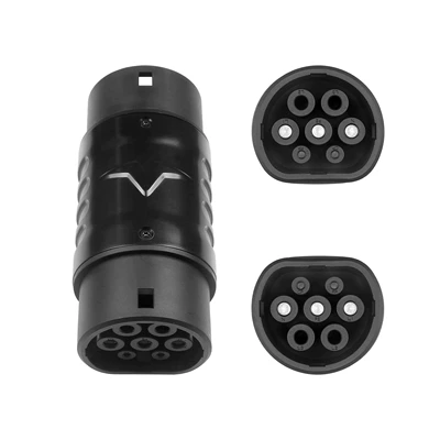 St-E056B New Energy Vehicle Gbt to Type2 Car Adapter 32A European Standard Car Charging Conversion (EV şarj adapterləri) - 220v-32a-7kw