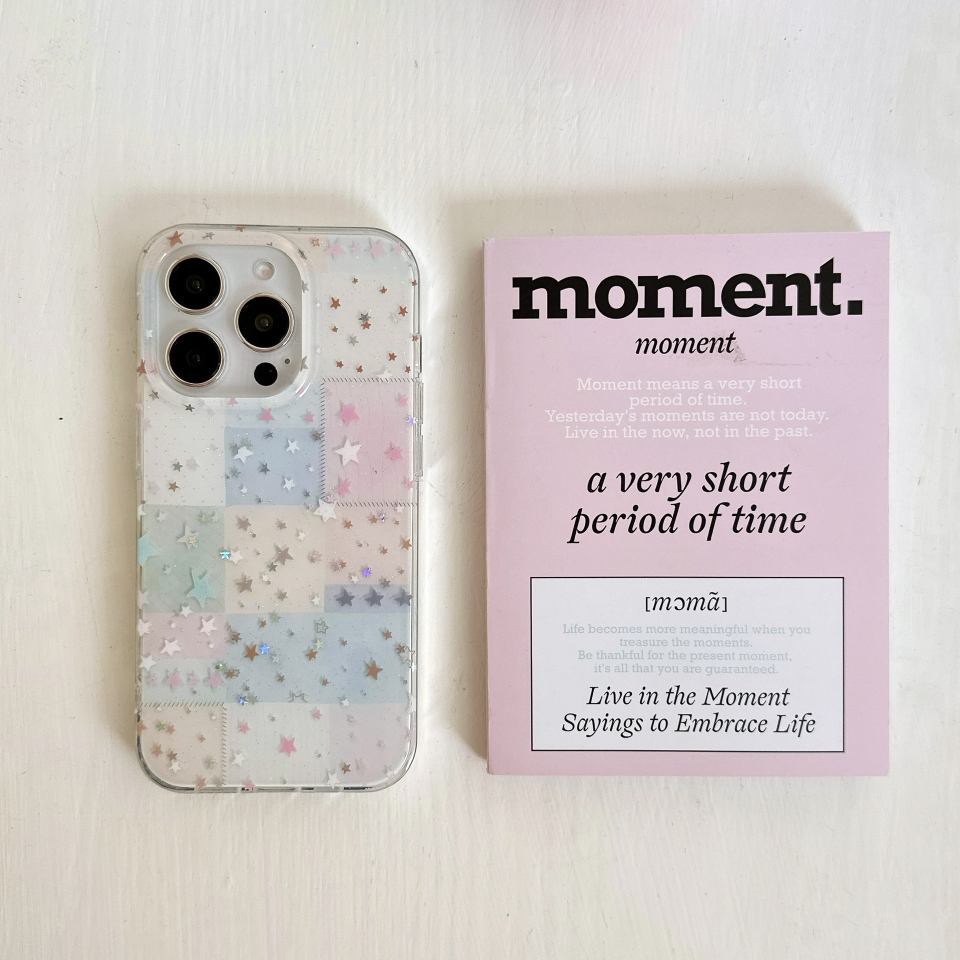 Estrella a cuadros de costura de color brillo de una sola cáscara LEO