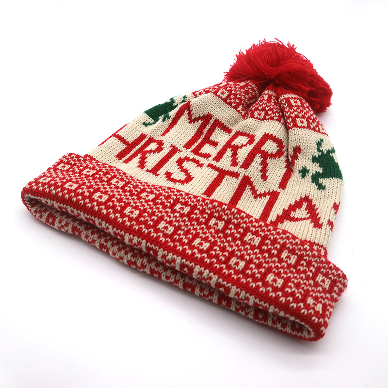 Original Design Santa Claus Festival Elements Wool Cap display picture 6