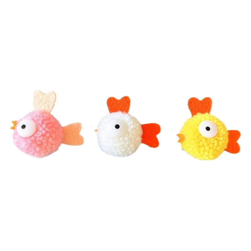 Плюшевые вишневые шарики Аксессуары Xiaomi Feng шерстяные шарики Заколки для волос Обруч для волос DIY Аксессуары Симпатичные плюшевые хурмы