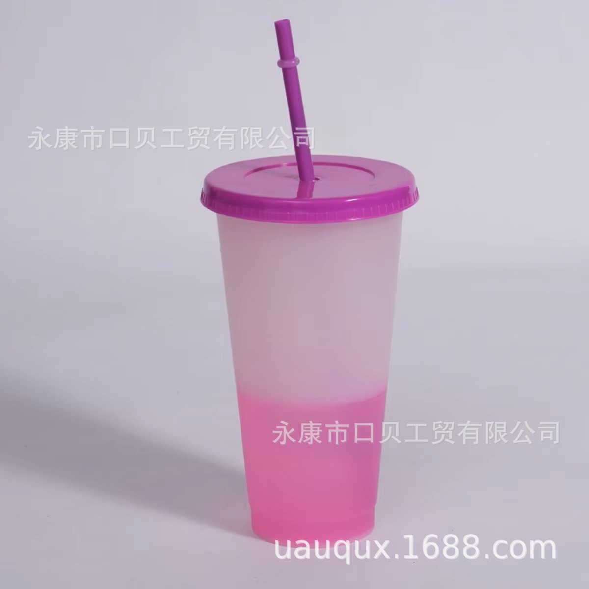 Inventario 24oz / 710ml taza de color frío taza de plástico taza de fruta taza de café taza de bebida taza de circulación