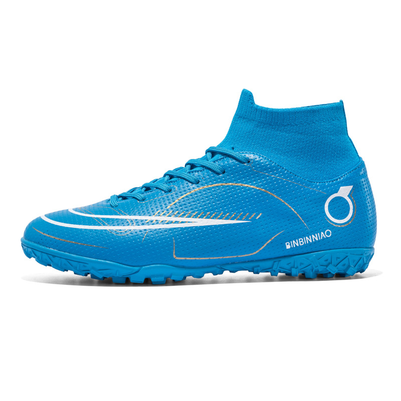 Transfronterizo nuevos zapatos de fútbol estudiantes masculinos y femeninos uñas rotas TF adulto uñas largas para niños hierba artificial frisbee zapatillas de entrenamiento