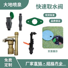 快速取水阀草坪地埋式塑料全铜取水器小区绿化取水栓快速取水阀