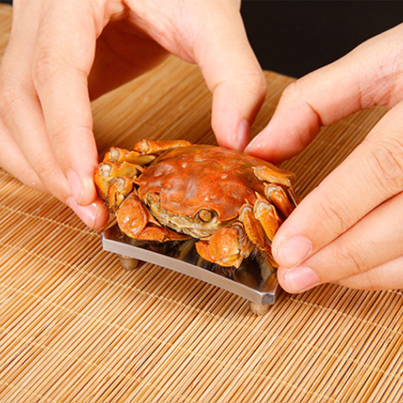 Wholesale crab eight pieces stainless steel crab claw scissors multifunctional crab eating tool hairy crab peeling crab set
