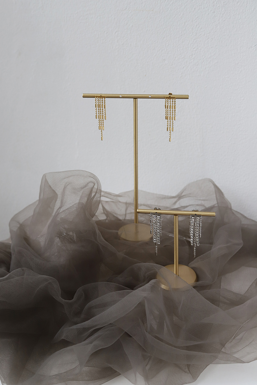 Womenu0027S Fashion Tassel Titanium Steel Earrings Ear Studs No Inlaid Stainless Steel Earrings