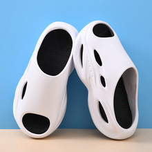 拖鞋男夏季外穿新款EVA防滑一字拖 厚底不臭脚透气情侣沙滩凉拖鞋