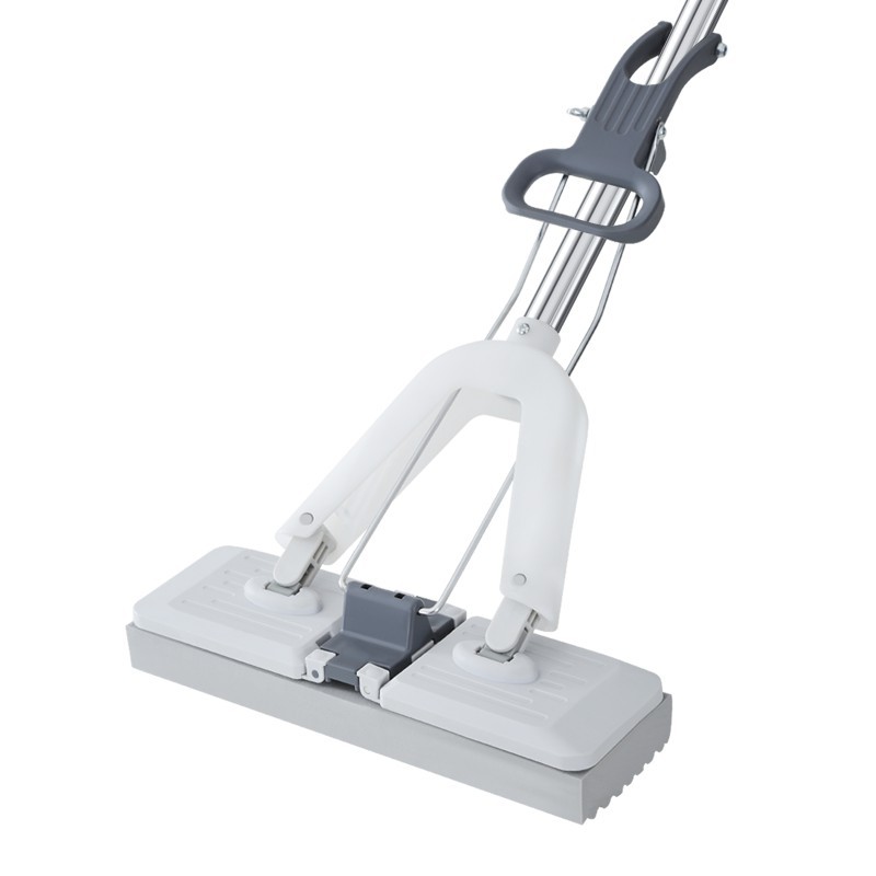 Esposa espesa trapadora doméstica nuevo trapador sin lavado a mano trapador absorbente limpio trapador de goma plegable trapador de suelo artefacto