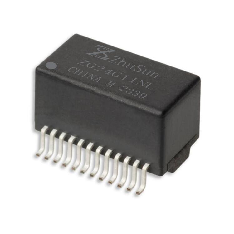 TG111-MSCE13LF 厂家供应24PIN千兆网络变压器TG111-MSC13LF