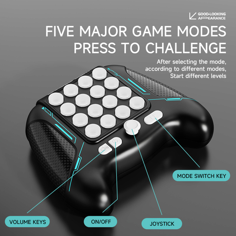 Presione la máquina de juegos cruzada fronteriza para empujar rápidamente la máquina de juegos CHASES LIGHT juguetes inteligentes para niños que juegan con la marmota