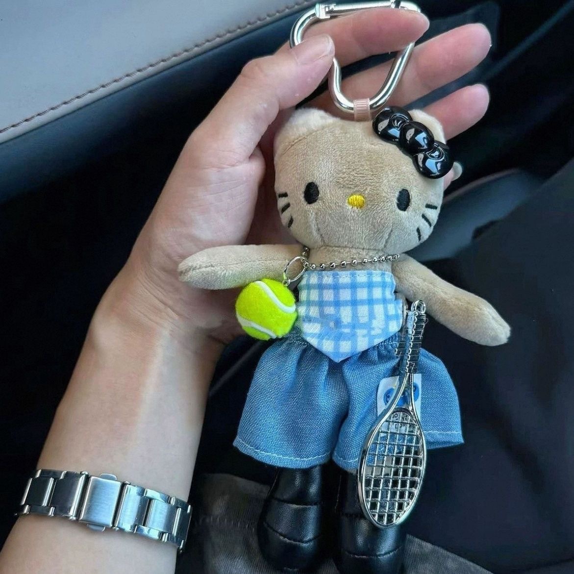 고양이 봉제인형 키링 가방 백팩 장식 선물