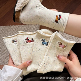 运动休闲棉袜;美腿袜压力袜;堆堆袜