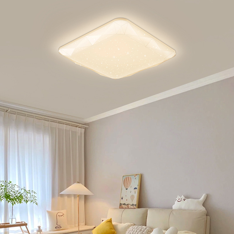 lámpara de techo estudio dormitorio protector de ojos cerrado cielo estrella luz de techo luz de pasillo LEDl puerta de entrada simple