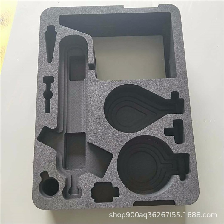 Custom-Shaped One-Piece Soundproof Packaging Box, Eco-Friendly High-Density Manufacturer, Processing, High-Density Polished EVA Color Box