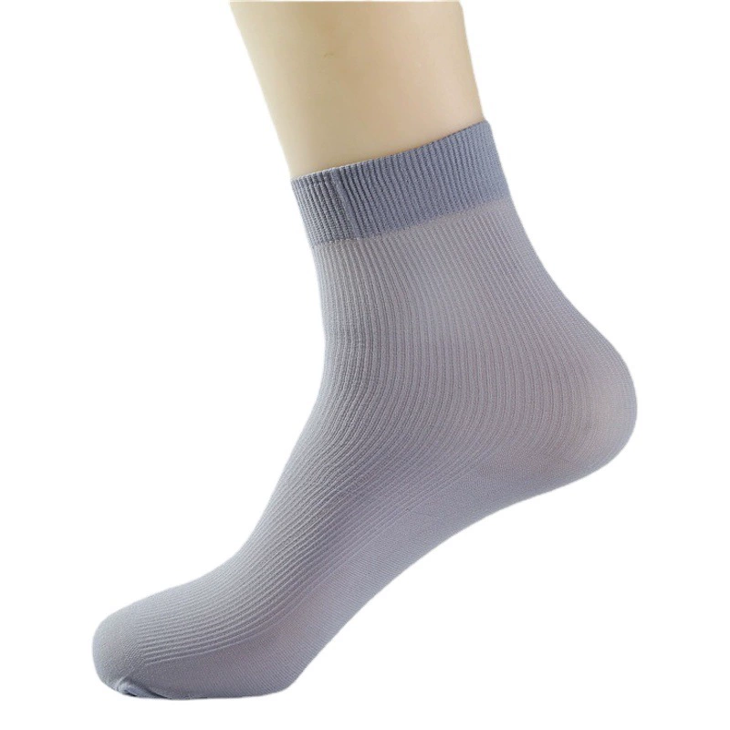 Мужские носки, летние тонкие деловые, для ленивых ног, впитывающие пот одноразовые носки, оптовая продажа с фабрики, мужские чулки до середины икры