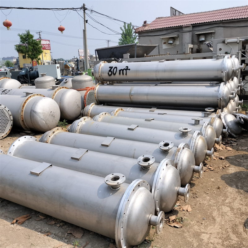 销售二手冷凝器  列管式真空换热设备  化工常压式换热设备