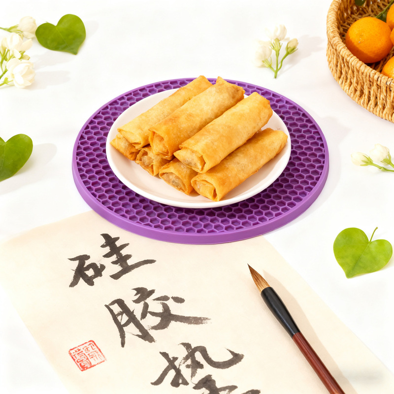 Food-Grade Silicone Heat Insulation Mat, High-Temperature Resistant Non-Slip Table Mat, Pot Mat, Bowl Mat, Cup Mat, Dropshipping Available Food-Grade Silicone Heat Insulation Mat, High-Temperature Resistant Non-Slip Table Mat, Pot Mat, Bowl Mat, Cup Mat, Dropshipping Available