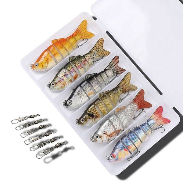 Señuelo Duro Articulado para Pesca 10 cm Material Sintético Biónico image 58