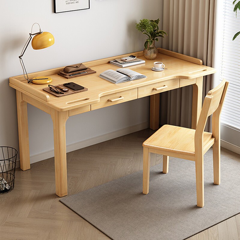 All-Solid Wood Elderly-Friendly Desk, Anti-Collision and Anti-Roll Computer Desk with Armrests, Elderly Desk and Chair for Bedroom and Home Use All-Solid Wood Elderly-Friendly Desk, Anti-Collision and Anti-Roll Computer Desk with Armrests, Elderly Desk and Chair for Bedroom and Home Use