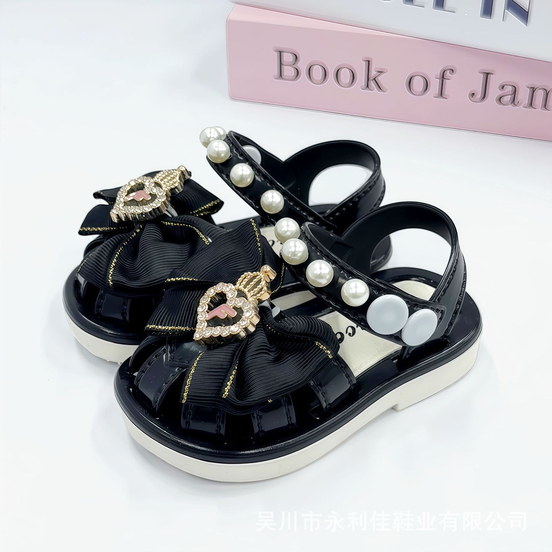 Sandalias de verano para niñas bebés bolsas de fondo suave zapatos de bebés pequeños fabricantes directos al por mayor comercio exterior comercio electrónico