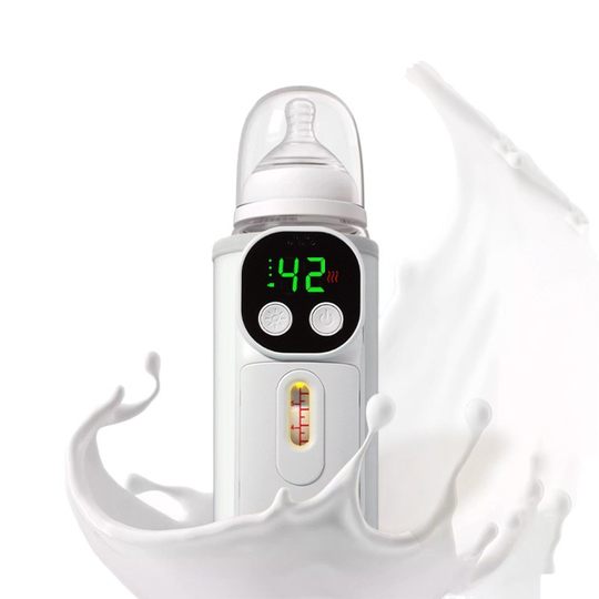 Retail-Specific Voice-Controlled Wireless Constant Temperature Milk Warmer, Bottle Cover, Hot Milk Treasure, New Model, Long Battery Life, Suitable for a Variety of Bottles