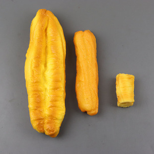 simulation fried dough sticks snack model fried food food breakfast pasta PU dishes home decoration