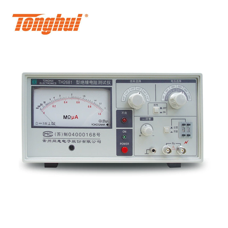 Tonghui TH2681/A Тестер сопротивления изоляции TH2683A TH2683B TH2684/A Настольный мегерометр