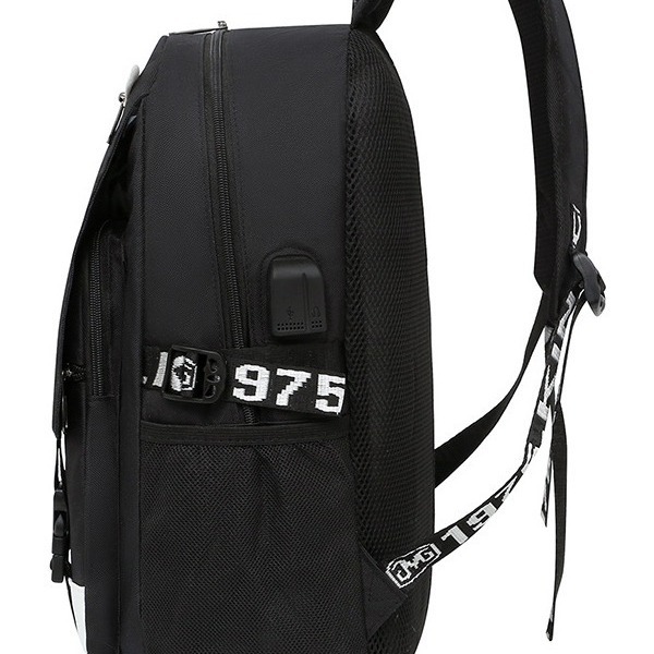 Classic Korean version USB student for boys and girls, casual travel backpack_voghion.com