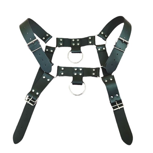 Manufacturer wholesale nightclub men's erotic bondage leather alternative bondage SM props supplies male slave wear toys
