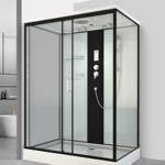 整体淋浴房一体式浴室家用玻璃方形沐浴房隔断干湿分离洗澡房浴房