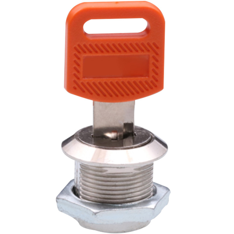 Armario de almacenamiento puerta de cerradura accesorios de hardware de hoja de hierro archivador de cerradura de un solo núcleo de cerradura de cajón de correo armario cerradura de lengua giratoria universal