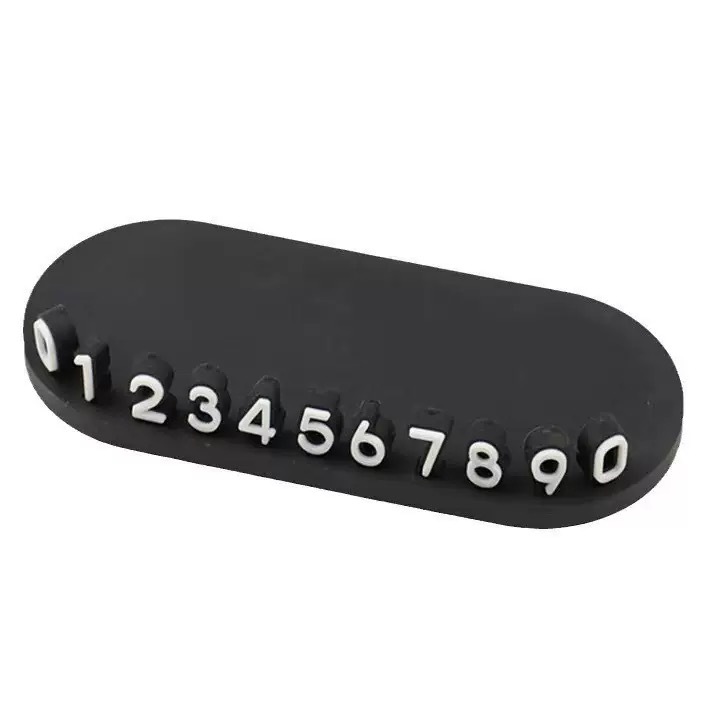 단색 검정색 노트 3차원 주차 표시