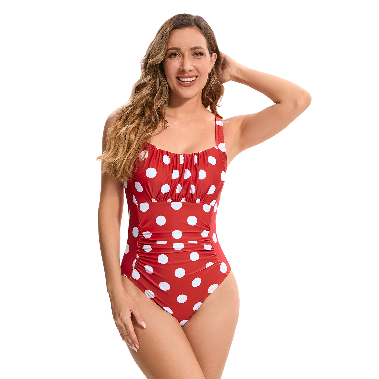 Nuevo bikini de comercio exterior transfronterizo europeo y americano sexy traje de baño de una pieza de color sólido femenino Amazon AliExpress traje de baño al por mayor