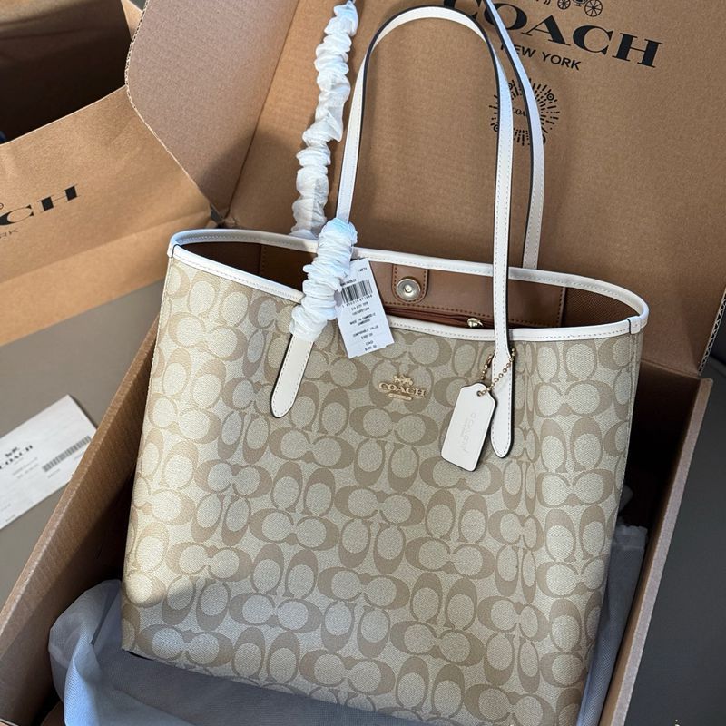 Koujia 2025 New City33 Tote Bag Classic Presbyopic Magnetic Buckle Shopping Bag Satchel Shoulder Large Capacity Women's Bag