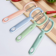 刮皮刀批发家用不锈钢削皮刀瓜刨刨子菠萝刀刨刀削皮器瓜果多用刨