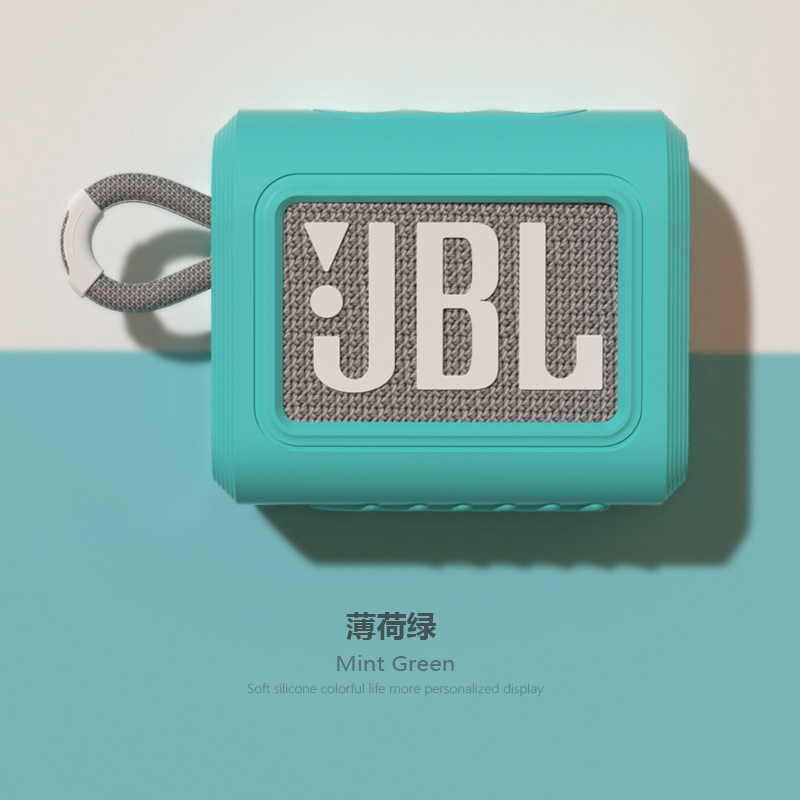 JBL GO3用保護ケース収納バッグ、BluetoothスピーカーJBLGO3用オーディオ収納ボックス、シリコン保護ケース（越境対応）|undefined