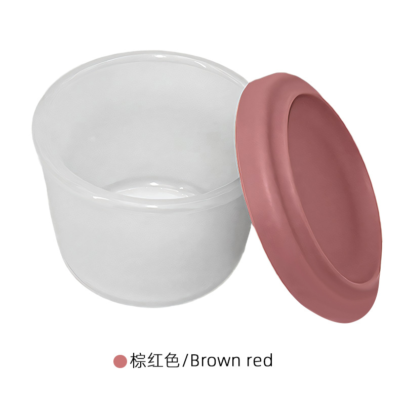 Transfronterizos para bebés suplementarios caja mini dividida de silicona caja de alimentos suplementarios cocinada tazón de alimentos suplementarios congelada caja de alimentos suplementarios sellado