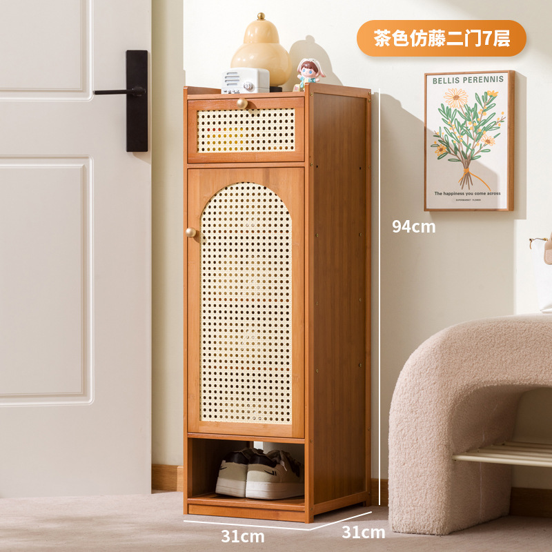 鞋柜家用门口2025新款分层隔板小窄入户门收纳柜出租屋经济型鞋架|undefined